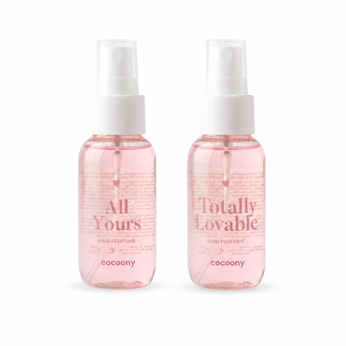 Cocoony hair perfume duo