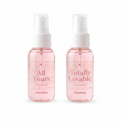 Cocoony hair perfume duo