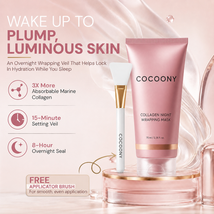 Cocoony plump luminous skin wrapping mask
