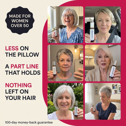 Made for women over 50: six customers holding the Cocoony serum