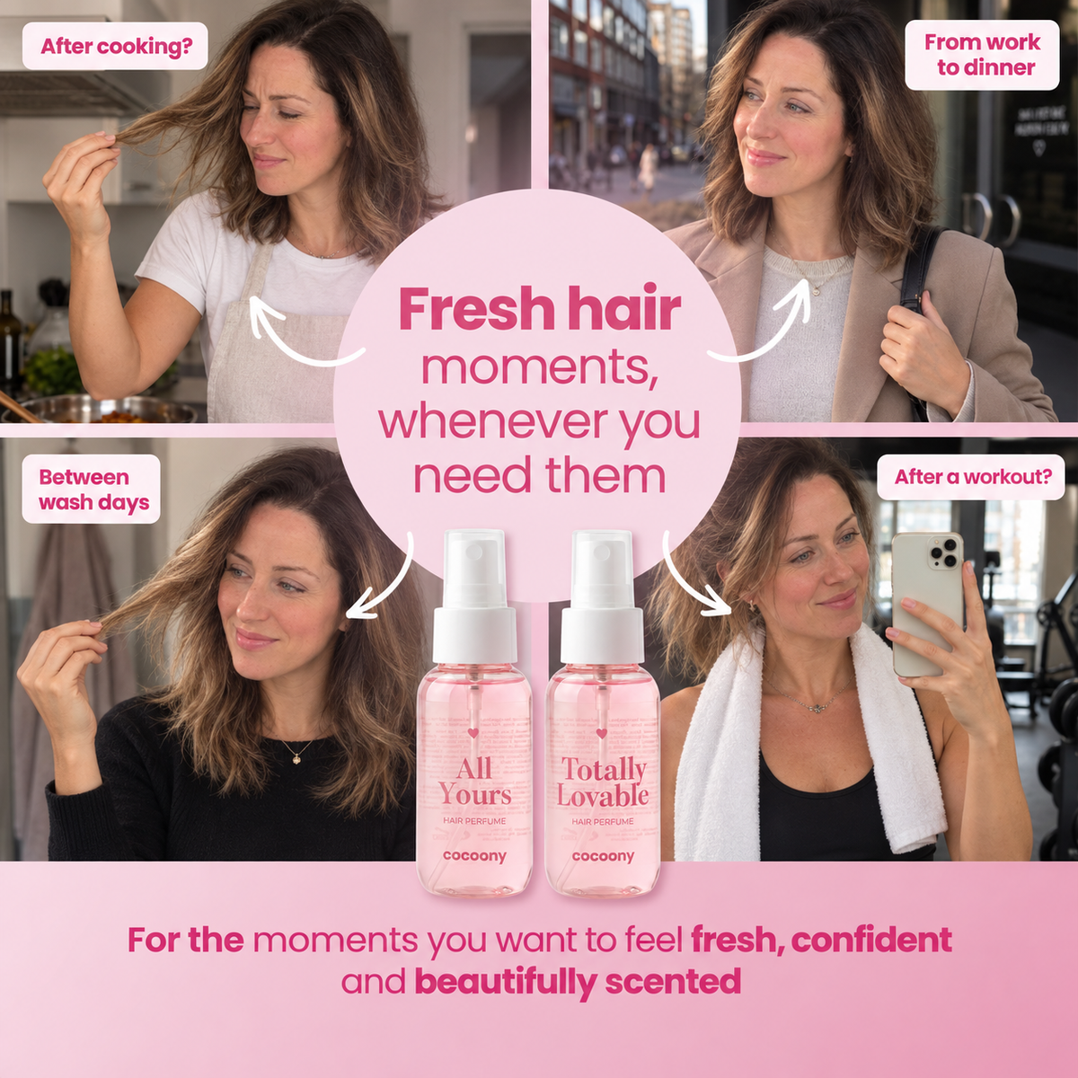 Cocoony refresh moments