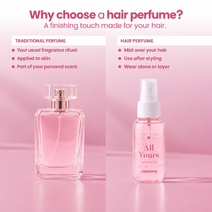 Cocoony hair perfume comparison
