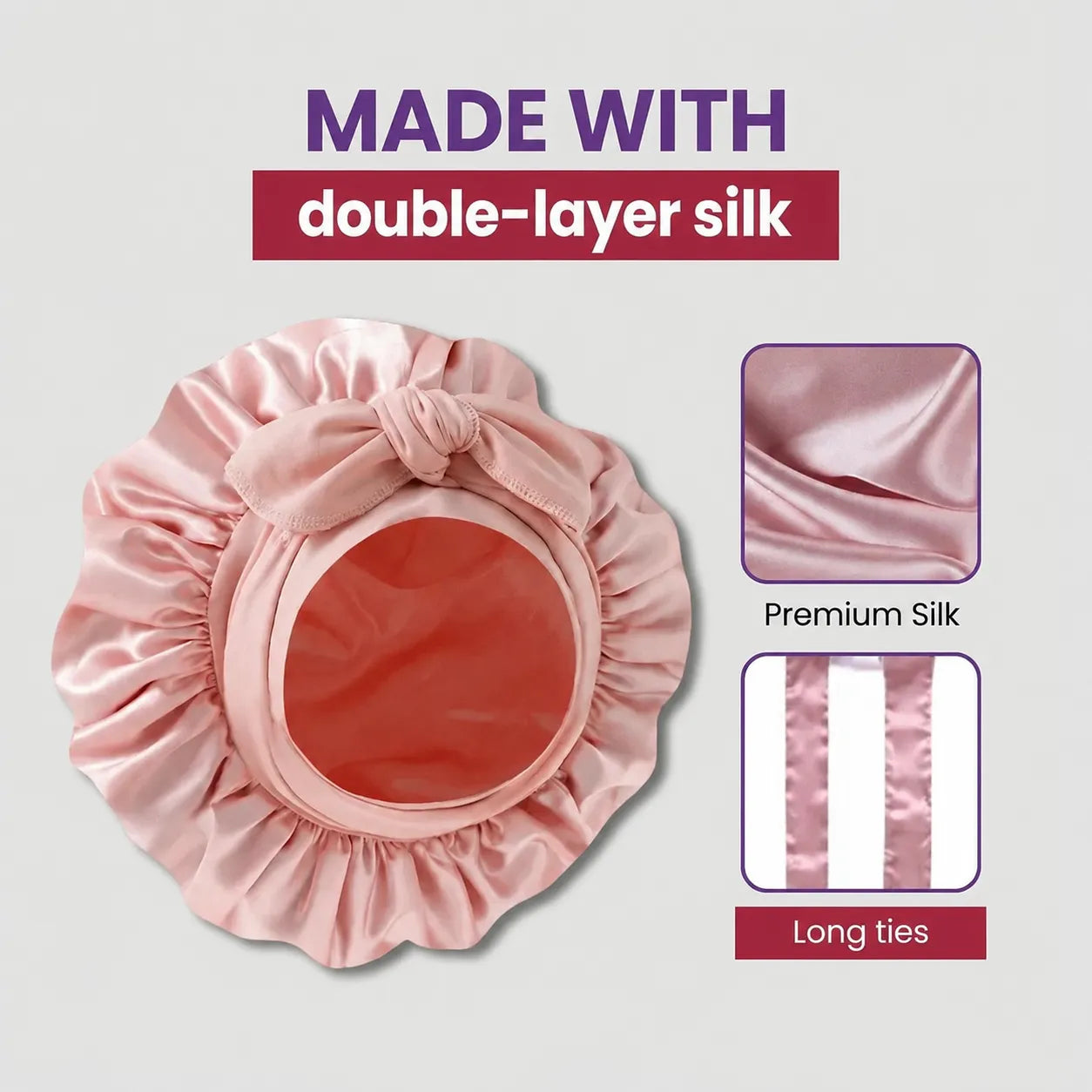 Silk Bonnet - Cocoony