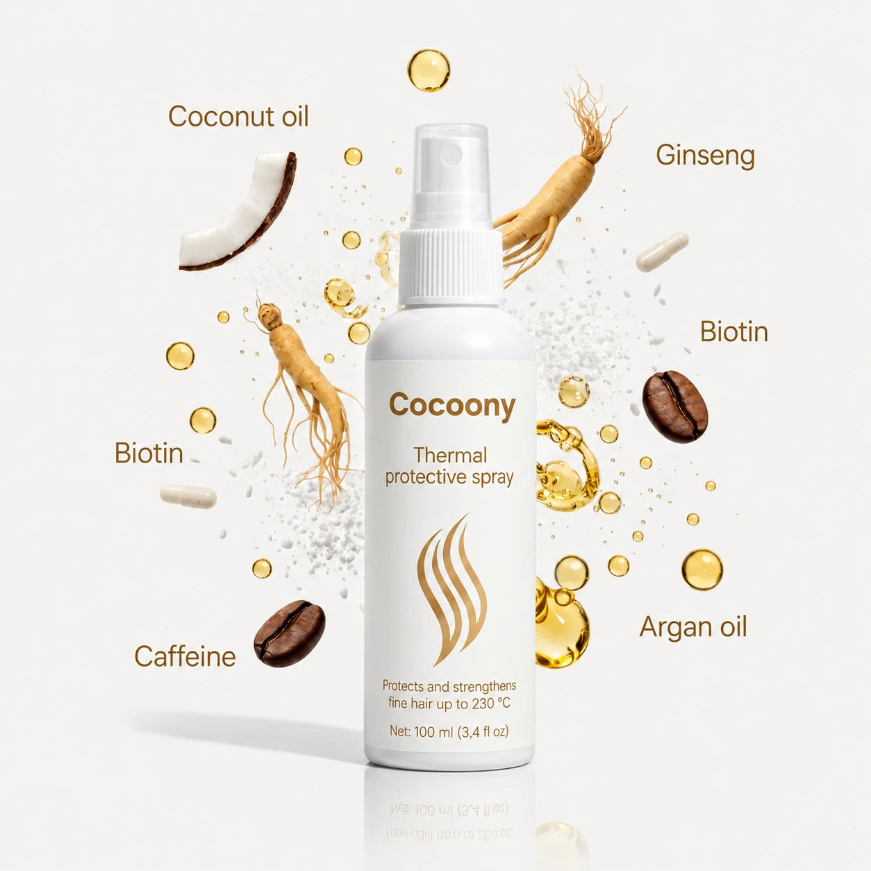 Nourishing Heat Protectant Spray
