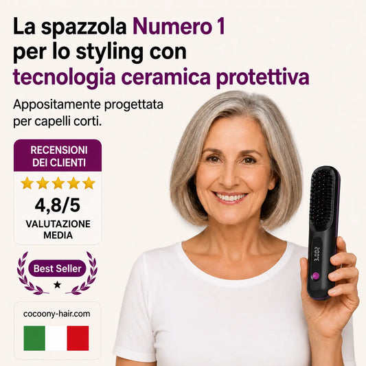 Spazzola Cocoony per capelli corti