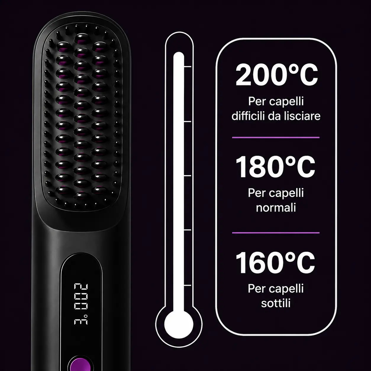 Spazzola Cocoony per capelli corti