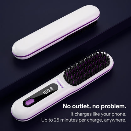 Cordless: charges like your phone, up to 25 minutes per charge