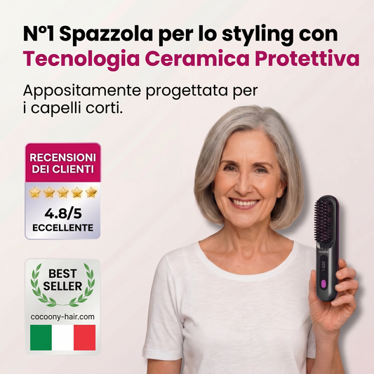 Spazzola Cocoony per capelli corti