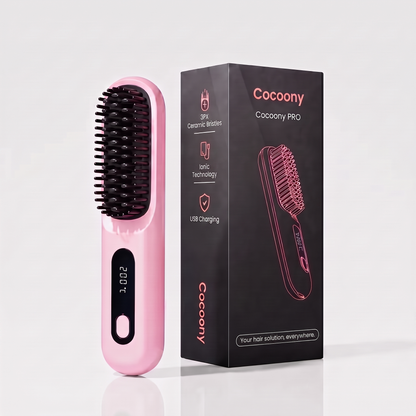 The Cocoony brush in pink
